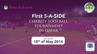 Charity football tournament