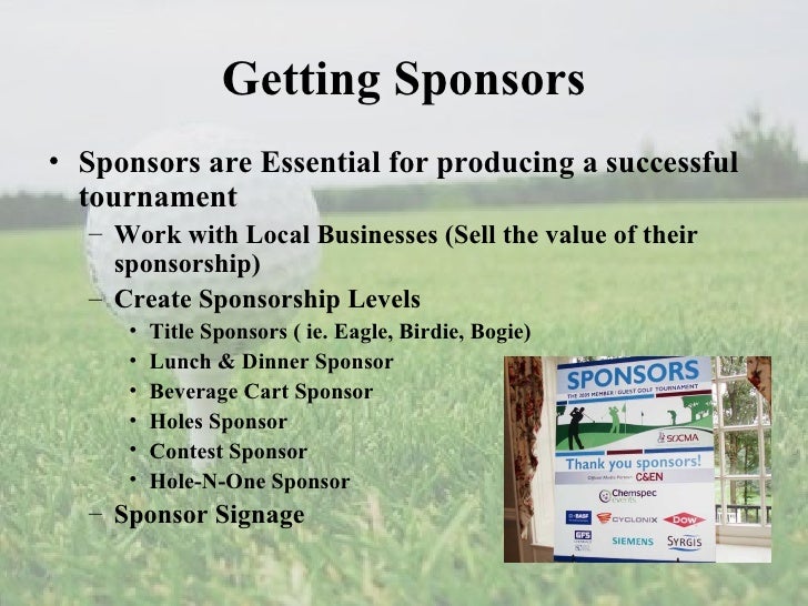 Golf Tournament Hole Food Ideas Golf Tournament Hole Food Ideas