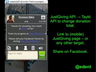 Charity hack   qr codes