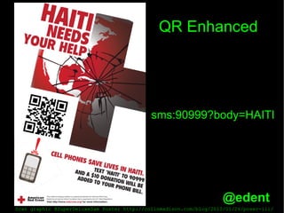 Charity hack   qr codes