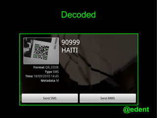 Charity hack   qr codes