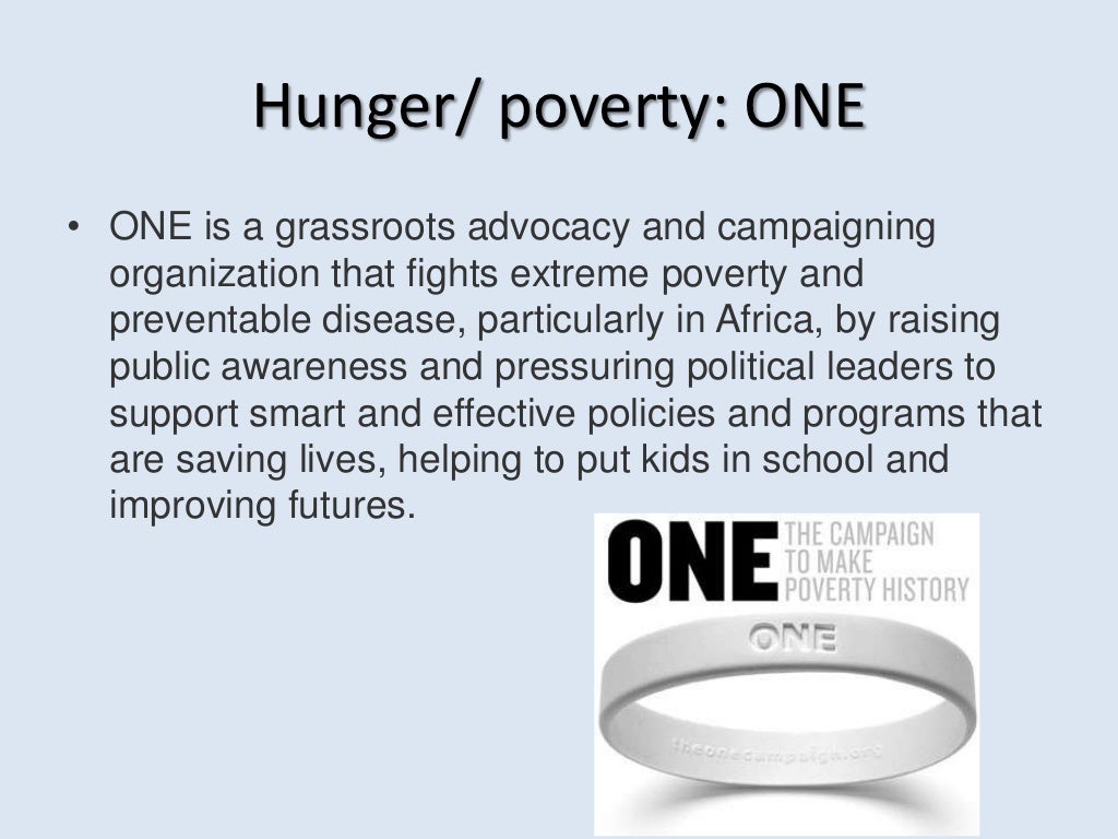 Charity organizations