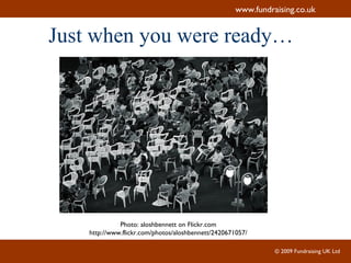 Just when you were ready… Photo: aloshbennett on Flickr.com http://www.flickr.com/photos/aloshbennett/2420671057/ 