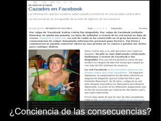 ¿Conciencia de las consecuencias?
 