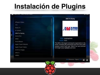 Instalación de Plugins
 
