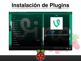 Instalación de Plugins
 