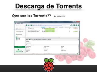 Descarga de Torrents
Que son los Torrents?? En serio?!?!?!?
 