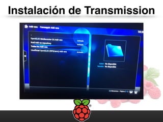 Instalación de Transmission
 