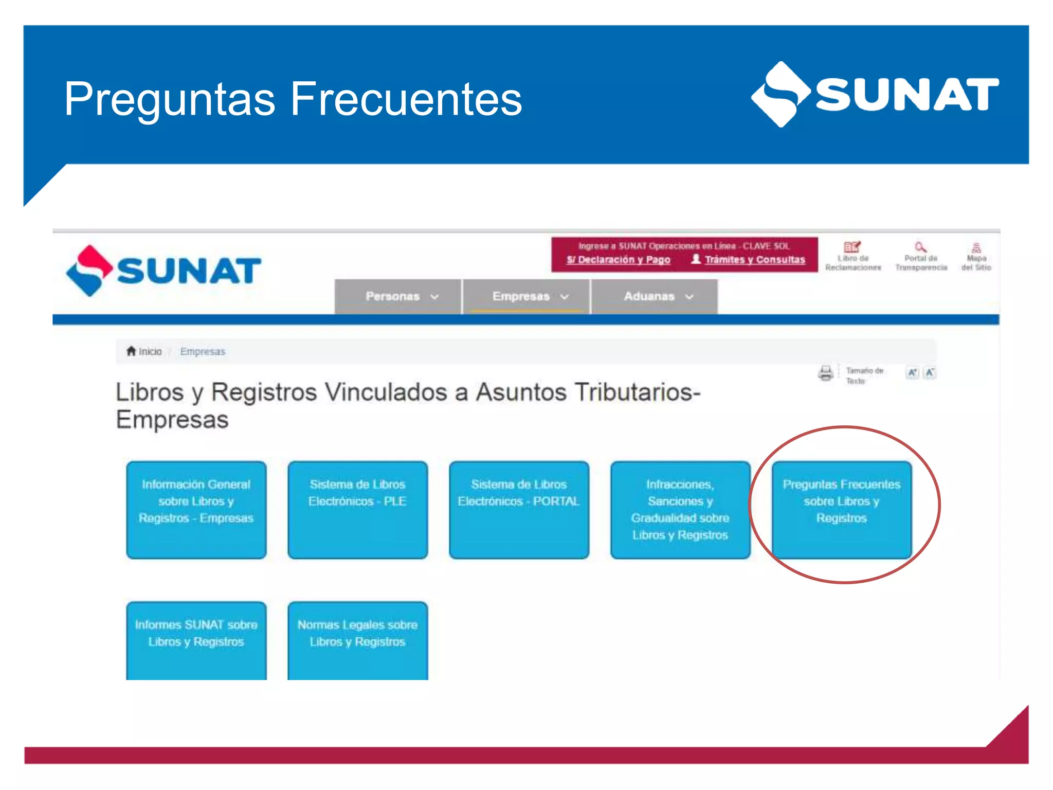 Preguntas Frecuentes
 