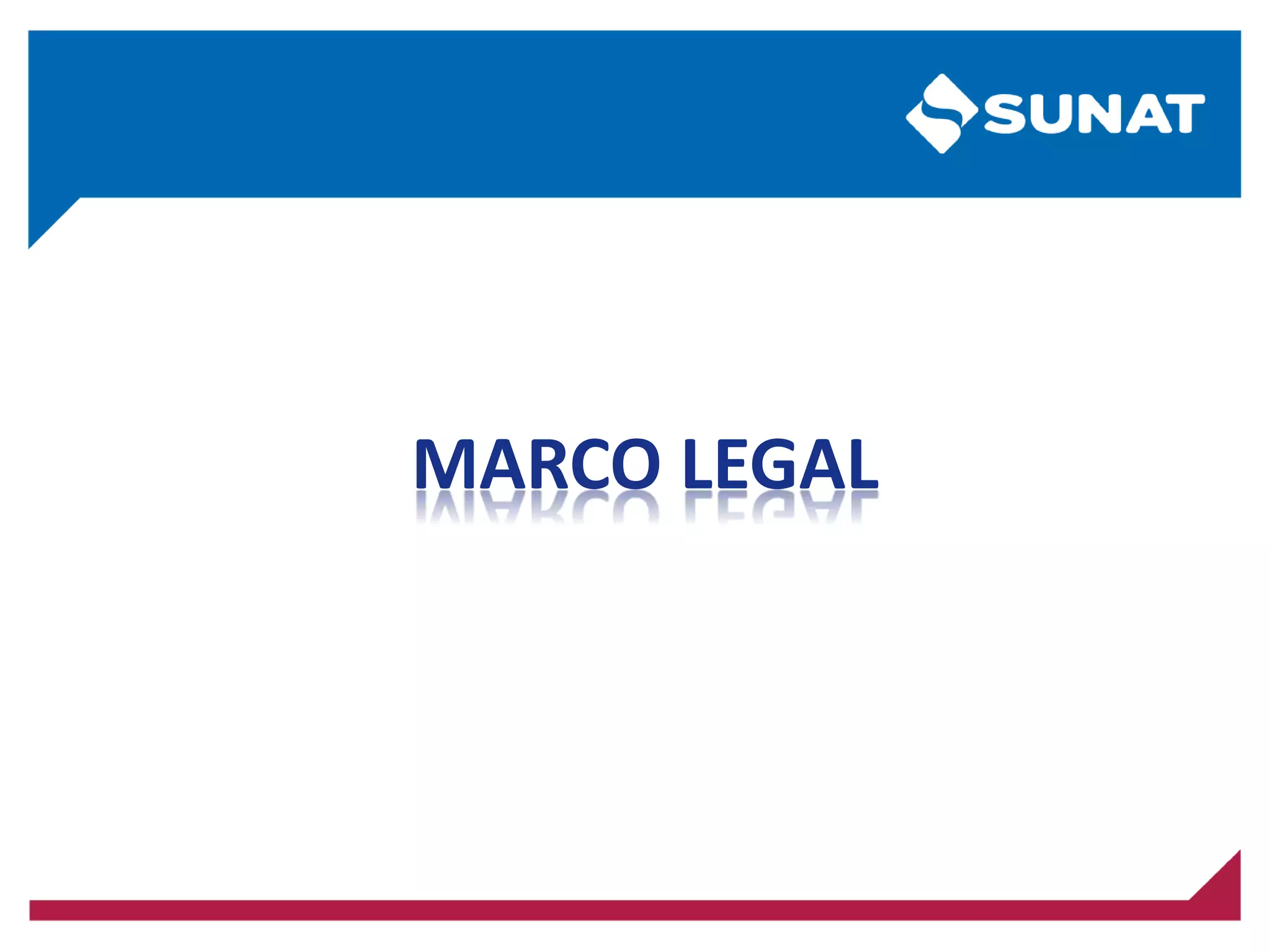 MARCO LEGAL
 