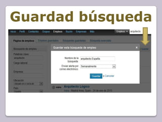 Guardad búsqueda
 