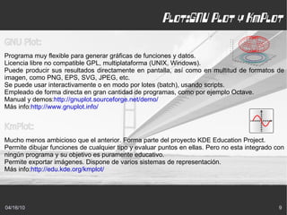 Calculadoras avanzadas: Kalgebra y Qalculate 