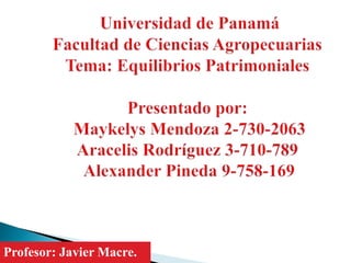 Profesor: Javier Macre.
 