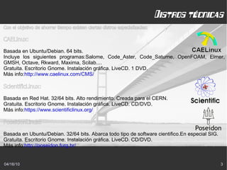 CAD:FreeCAD CAD:BRLCAD y PythonCAD CAD:QCad y Archimedes