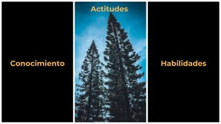 Conocimiento
Actitudes
Habilidades
 