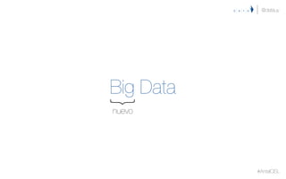 Big Data
@datauy
#AntelCISL
nuevo
{
 