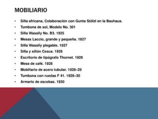 Charla bauhaus