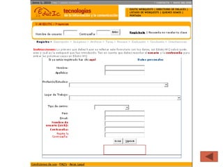 DISEÑO DE UN WEBQUEST
 