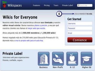 Guia para crear una Wiki
 