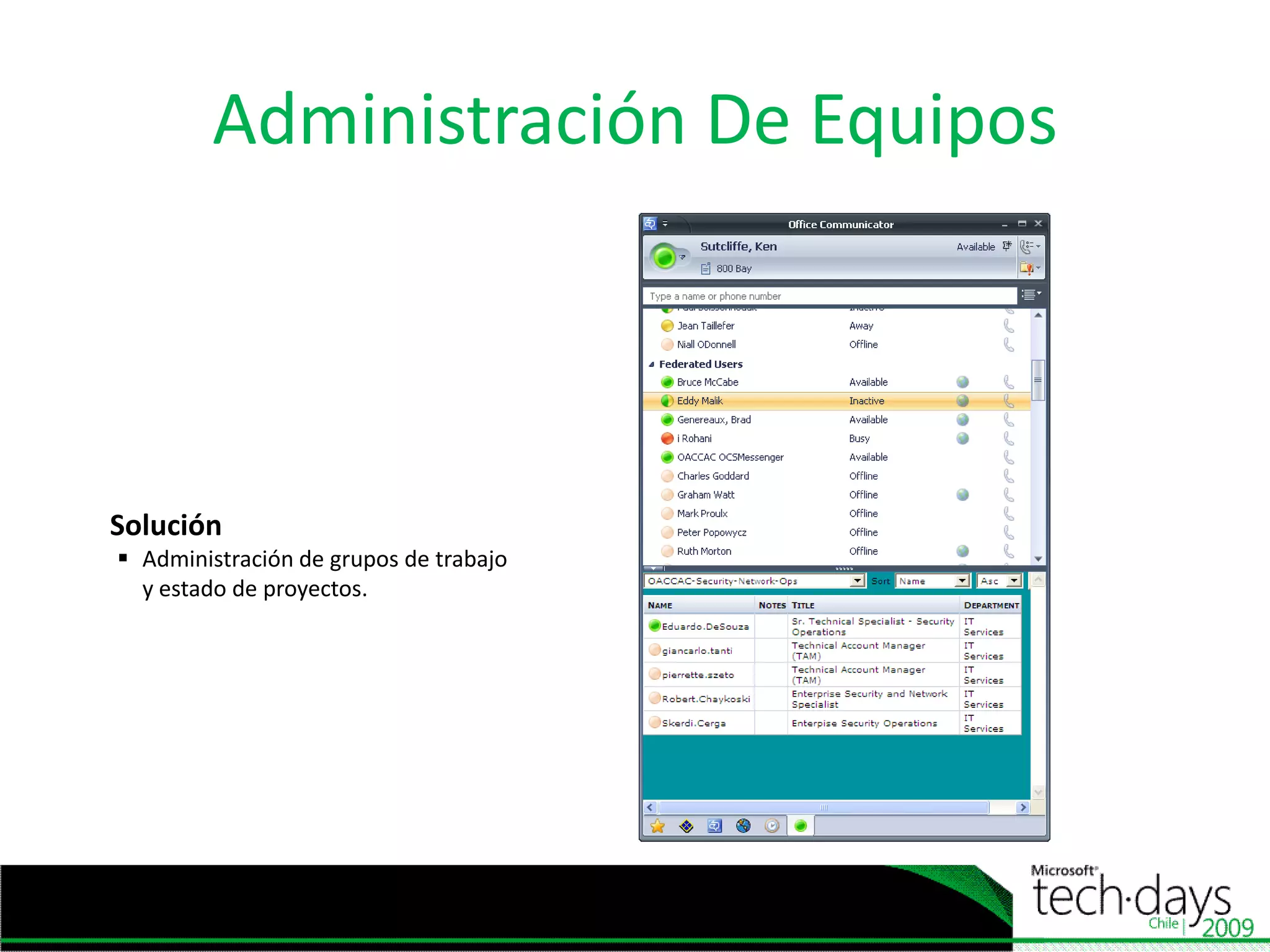 Bots InteractivosBots de Notificación / Alertaenvíaninformacióncrítica a los usuariosvíamensajesinstantáneos.Bot Interactivousado para recoger y mostrarinformaciónacerca de servidores, tickets de soporte.