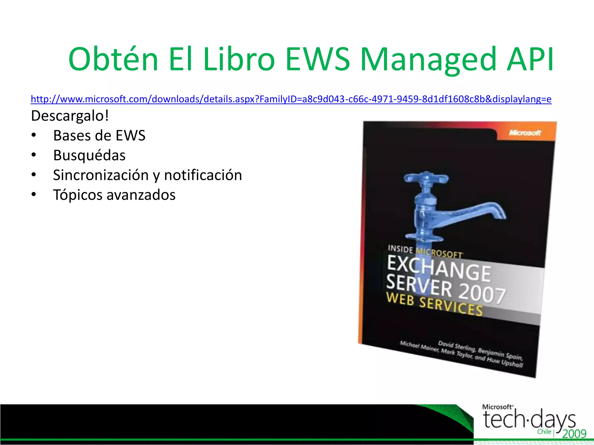 UnifiedCommunicationsManaged API 2.0 Core SDK (UCMA) (cont…)