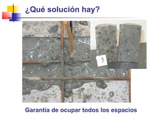 ¿Qué solución hay?
Garantía de ocupar todos los espacios
 