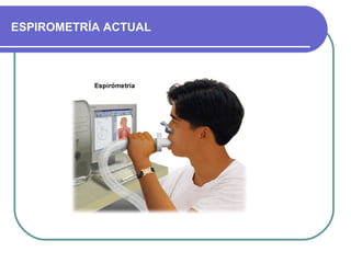 ESPIROMETRÍA ACTUAL
 