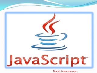 Noemí Camarena 2012
 