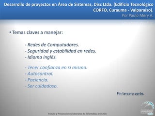 Charla Posibilidades Laborales