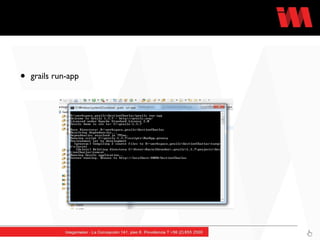grails run-app 