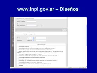 www.inpi.gov.ar – Diseños  