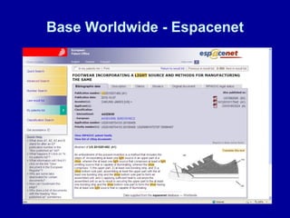 Base Worldwide - Espacenet 