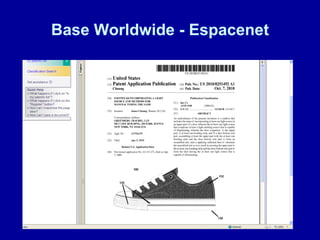 Base Worldwide - Espacenet 