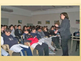 Charla  informativa  turno mañana