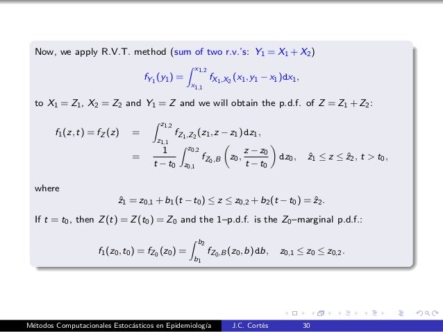 Metodos Computacionales Para El Estudio De Modelos Epidemiologicos C