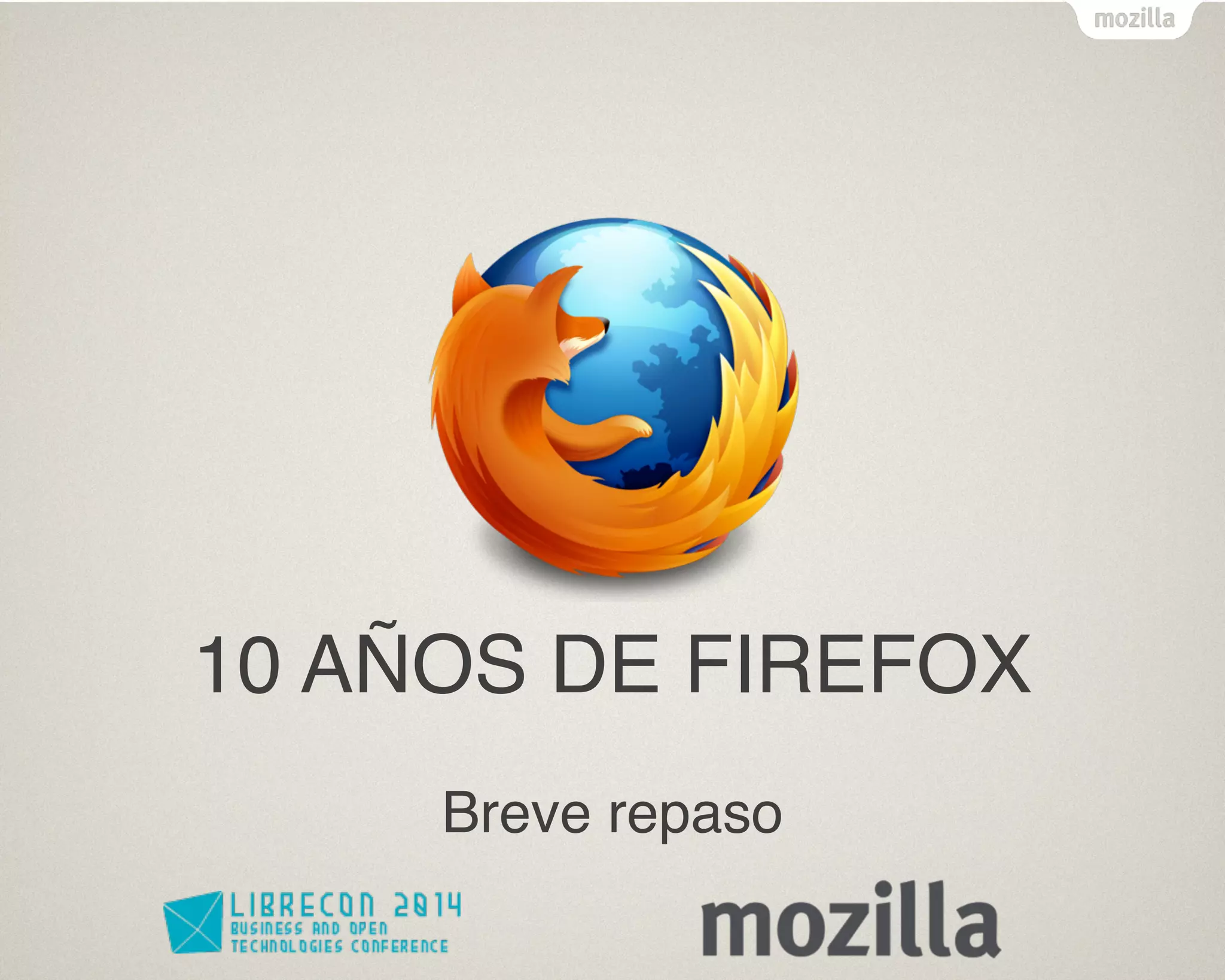 Text
10 AÑOS DE FIREFOX
Breve repaso