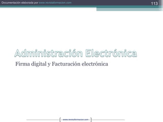 Firma digital y Facturación electrónica 