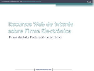 Firma digital y Facturación electrónica 