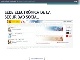 SEDE ELECTRÓNICA DE LA  SEGURIDAD SOCIAL 