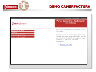 DEMO CAMERFACTURA 