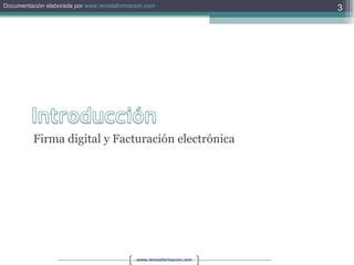 Firma digital y Facturación electrónica 