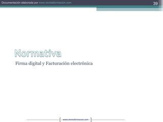 Firma digital y Facturación electrónica 