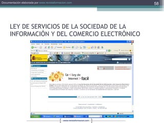 LEY DE SERVICIOS DE LA SOCIEDAD DE LA INFORMACIÓN Y DEL COMERCIO ELECTRÓNICO 