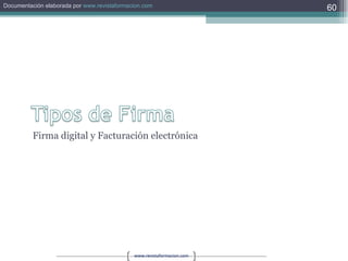Firma digital y Facturación electrónica 