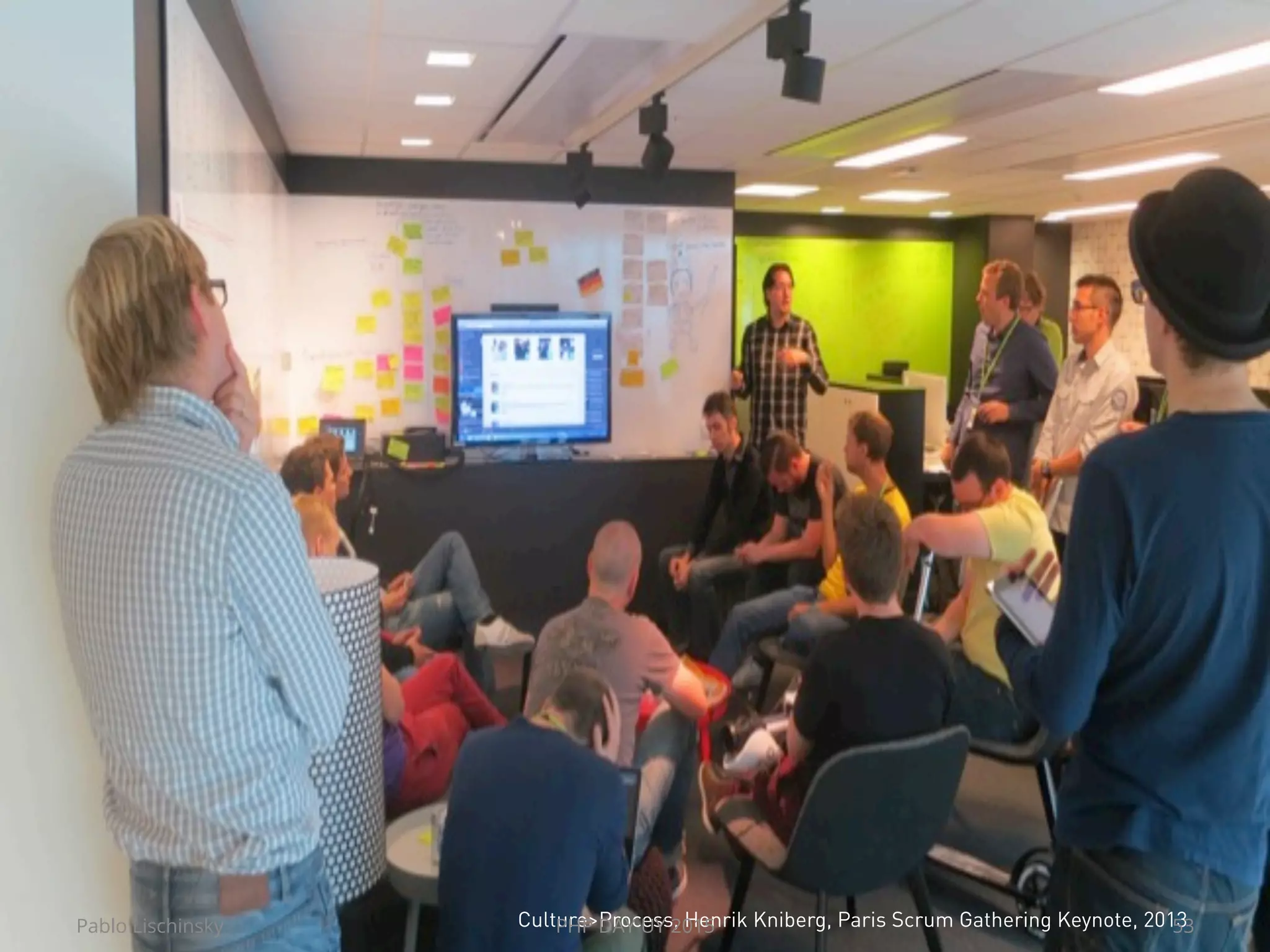 Culture>Process, Henrik Kniberg, Paris Scrum Gathering Keynote, 2013	
  Pablo Lischinsky PHP DAY UY 2015 53
 