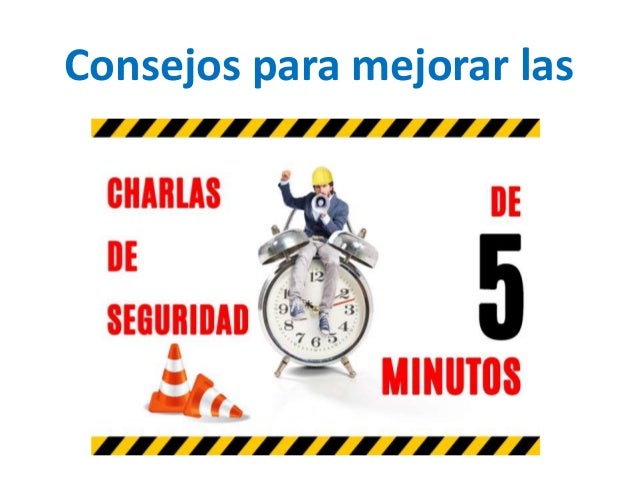Platicas De Seguridad De 5 Minutos Pdf