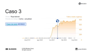© 2024 Blinders Group
All rights reserved
#SOB24
grupo-blinders
Caso 3
Caso de éxito #SOB22
Sector Ropa laboral
Periodo de trabajo 3 años - actualidad
 