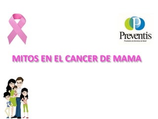 MITOS EN EL CANCER DE MAMA
 