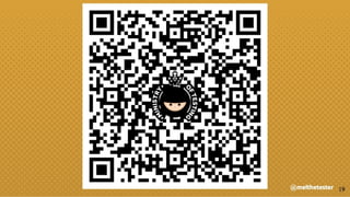 Charla TestingUy 2019 - Ready Tester One? Go!