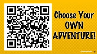 Charla TestingUy 2019 - Ready Tester One? Go!